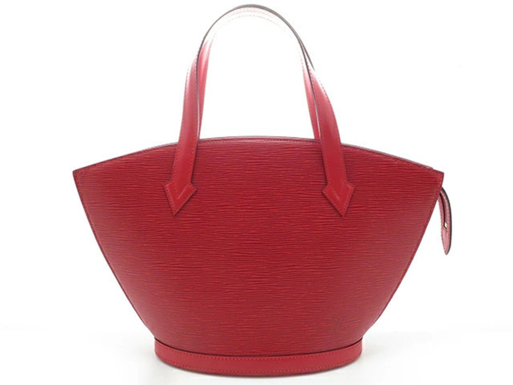 LOUIS VUITTON Bag Saint Jacques Handbag Epi Castilian Red